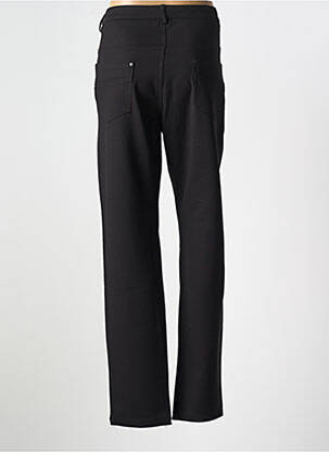 Pantalon drept elasticitate mărime normală negru GEVANA femeie