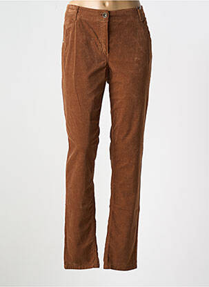 Pantalon drept maro ATELIER GARDEUR femeie