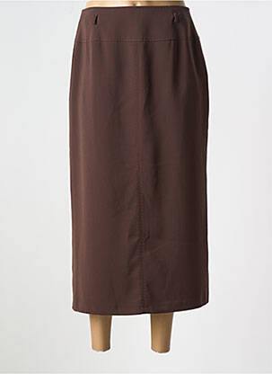 Fustă lungă maro FE EDITION femeie