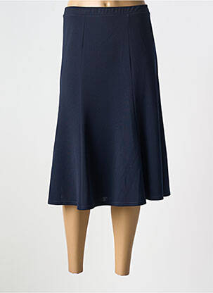 Fustă midi albastru GEVANA femeie