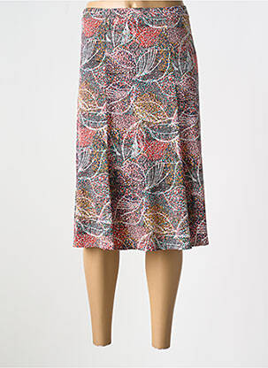 Fustă midi roșu GEVANA femeie