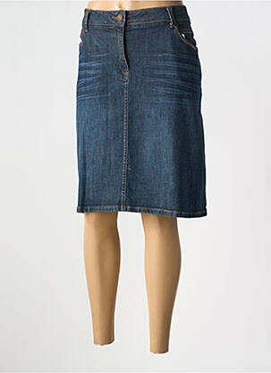 Fustă midi albastru CARMEN femeie