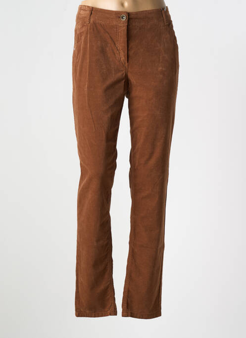 Pantalon drept maro ATELIER GARDEUR femeie