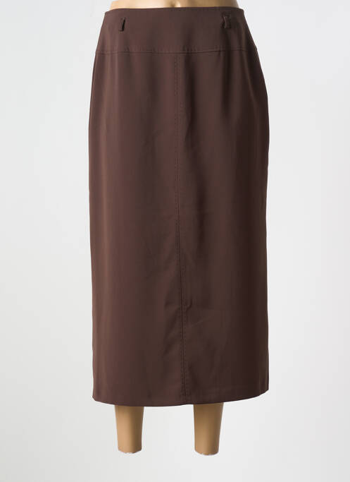 Fustă lungă maro FE EDITION femeie