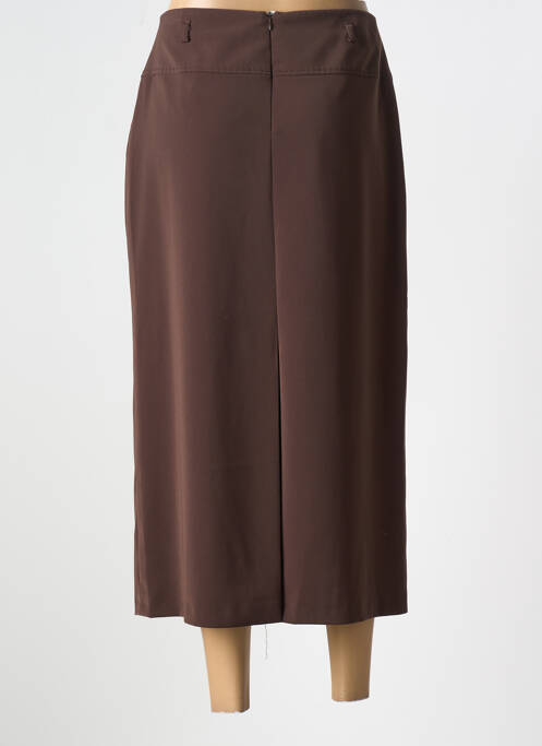 Fustă lungă maro FE EDITION femeie