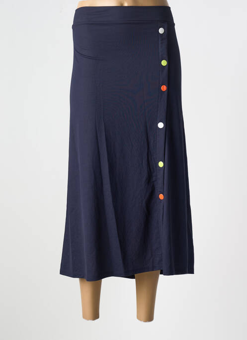 Fustă lungă albastru SCORZZO femeie