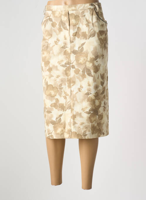 Fustă midi bej HUCKE WOMAN femeie