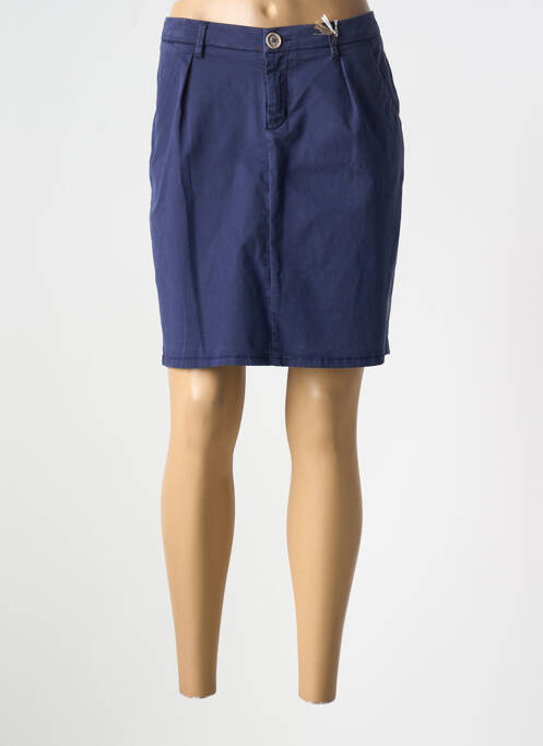 Fustă scurtă albastru KANOPE femeie
