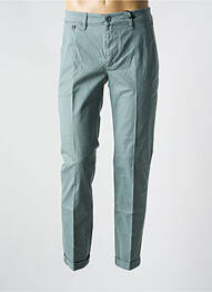 Pantalon chino elasticitate mărime normală verde FREEMAN T.PORTER homme