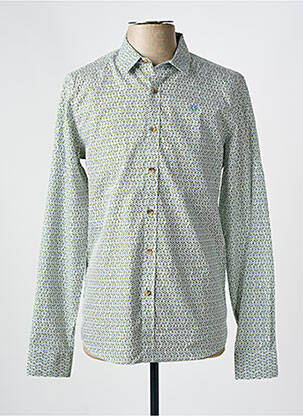 Cămașă cu mâneci lungi verde FREEMAN T.PORTER bărbat