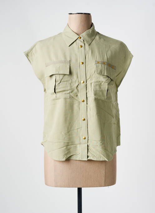 Cămașă verde SCHOTT femeie