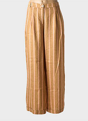 Pantalon larg maro LA FEE MARABOUTEE femeie