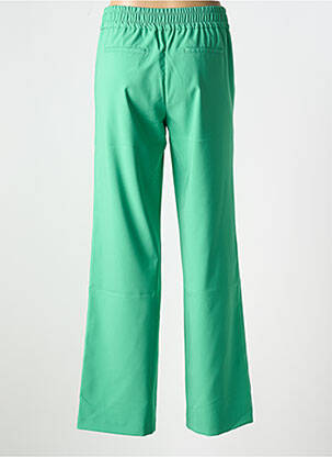 Pantalon drept talie elastică mărime normală verde BETTY BARCLAY femeie