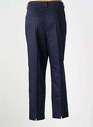 Pantalon chino țesătură poplin mărime normală albastru GERRY WEBER femeie