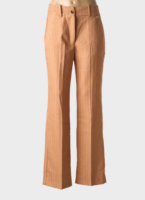 Pantalon drept portocaliu POM AMSTERDAM femeie