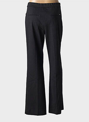 Pantalon drept talie elastică negru GARDEUR femeie