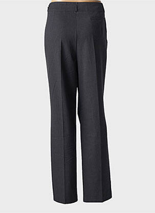 Pantalon drept închidere cu fermoar sub clapetă cu nasturi gri GERRY WEBER femeie