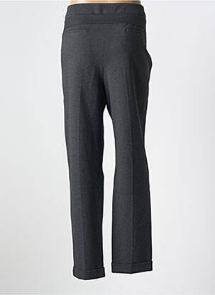 Pantalon drept închidere cu fermoar sub clapetă cu nasturi gri GERRY WEBER femeie