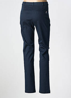 Pantalon slim buzunare albastru CHRISTINE LAURE femme