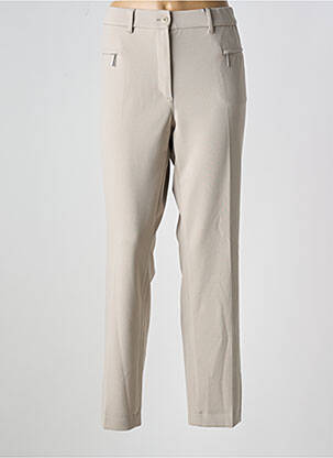 Pantalon drept buzunare bej GARDEUR femeie
