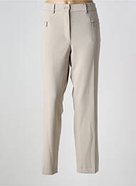 Pantalon drept buzunare bej GARDEUR femme