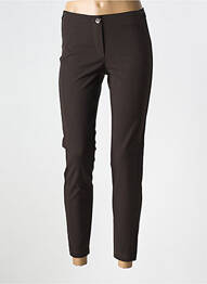 Pantalon slim talie elastică maro GERRY WEBER femme