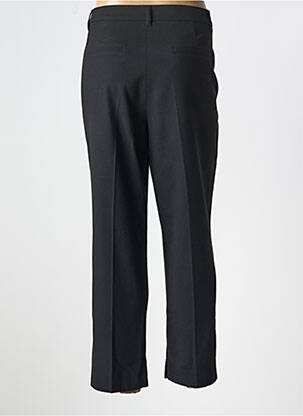 Pantalon drept închidere cu fermoar sub clapetă cu nasturi negru GERRY WEBER femeie