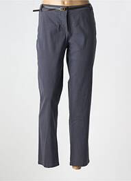 Pantalon slim talie joasă talie joasă gri LA FEE MARABOUTEE femme