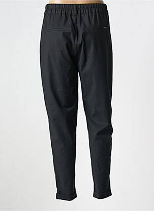 Pantalon slim talie elastică negru KANOPE femeie