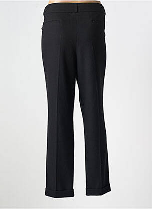 Pantalon drept închidere cu fermoar sub clapetă cu nasturi negru GERRY WEBER femeie