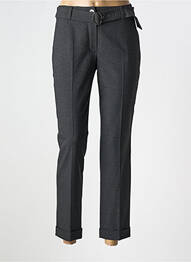 Pantalon 7/8 închidere cu fermoar sub clapetă cu nasturi gri GERRY WEBER femme