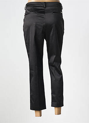Pantalon 7/8 închidere cu fermoar sub clapetă cu nasturi negru LIU JO femeie