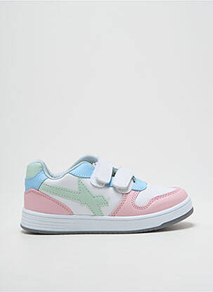 Adidași material neted vârf rotund roz W6YZ fată