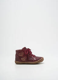 Adidași material neted vârf rotund violet POLDINO fille