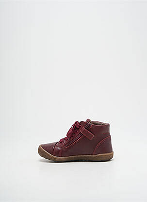 Adidași material neted vârf rotund violet POLDINO fată