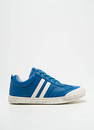 Adidași țesătură satinată vârf rotund albastru TELYOH băiat