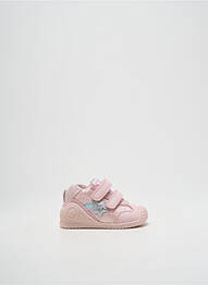 Adidași material neted vârf rotund roz BIOMECANICS fille
