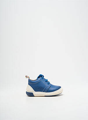 Adidași țesătură satinată vârf rotund albastru FALCOTTO băiat