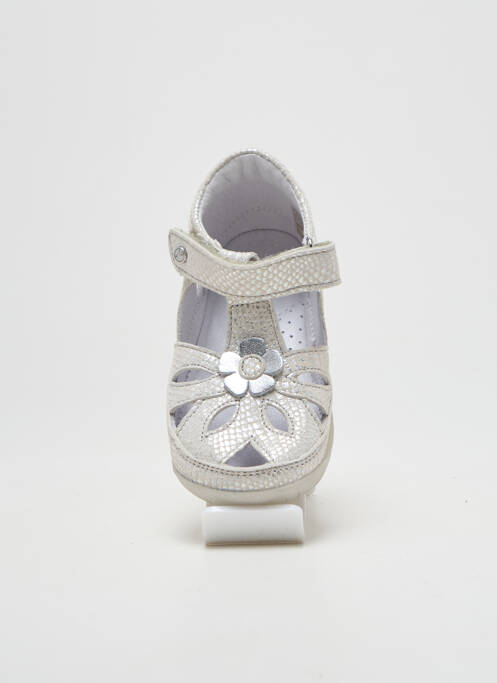 Ghete argintiu FALCOTTO fată