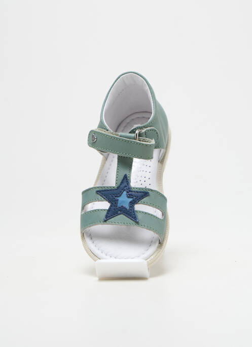 Sandale/Pantofi decupați verde FALCOTTO fată