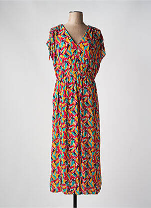 Rochie lungă roz JULIE GUERLANDE femeie