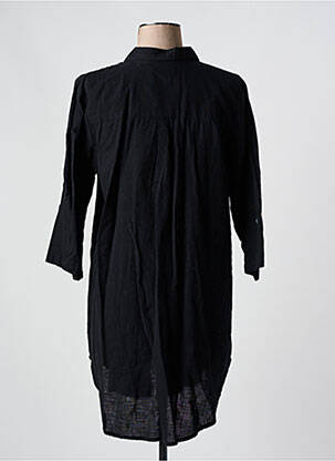 Rochie midi mâneci 3/4 mâneci 3/4 negru KAFFE femeie