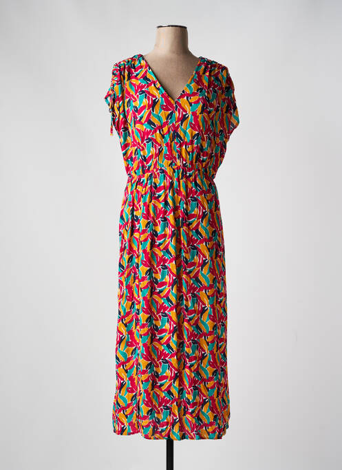 Rochie lungă roz JULIE GUERLANDE femeie