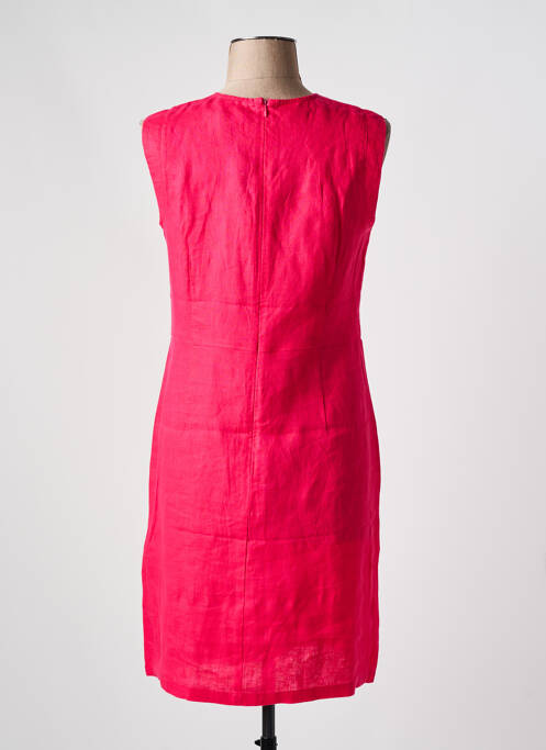 Rochie midi roz JULIE GUERLANDE femeie