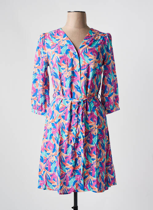 Rochie midi violet JULIE GUERLANDE femeie