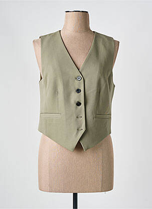 Vestă fără mâneci verde KAFFE femeie