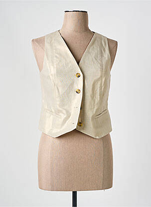 Vestă fără mâneci auriu JULIE GUERLANDE femeie