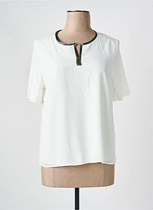 Top bej FRANK WALDER femeie