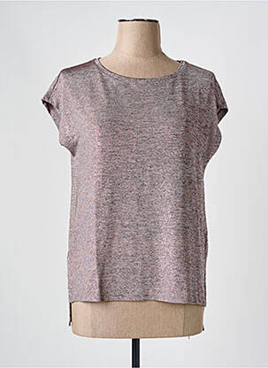 Tricou croială dreaptă mâneci scurte roz BETTY BARCLAY femeie