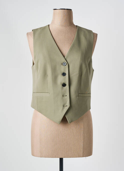 Vestă fără mâneci verde KAFFE femeie